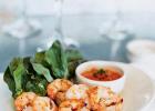 Креветки в сливочно-чесночном соусе: меню высокой кухни
